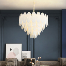 北歐后現代客廳吊燈設計師簡約個性創意輕奢吊燈網紅餐廳卧室燈具