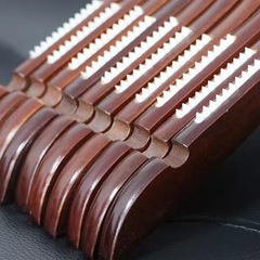 升級加厚實木衣架新款豪華衣架服裝店酒店木衣架刻字LOGO衣撐子