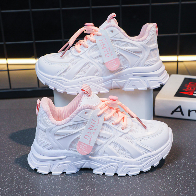 Children's Sports Shoes 2023 Spring and Summer New Comfortable Breathable Running Shoes for Boys and Girls Student Shoes