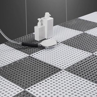 Bathroom Non-Slip Mat Spliced Floor Mat Bathroom Floor Mat Home Bath Toilet Kitchen Spliced Waterproof Floor Mat