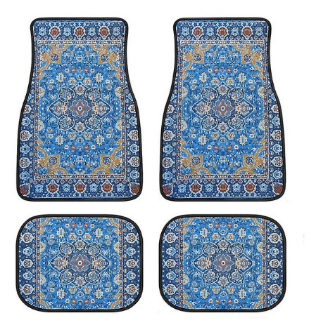 TEMU Retro Nordic Car Mat Carpet Four-piece Set Cross-border Dirty Mat Amazon Mat Wholesale