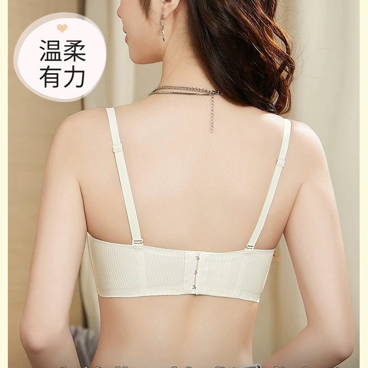 Venta directa de fábrica comercio electrónico transfronterizo Sudeste de Asia Vietnam Tailandia damas sin costuras sujetador de recogida lateral cómodo