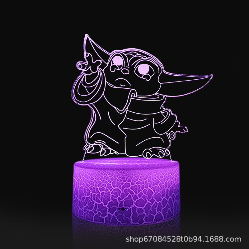 Amazon Star Wars Little Yoda 3d Nightlight Creative Colorful LED Gift Light Touch Remote Control 3d Table Lamp Amazon Star Wars Little Yoda 3d Nightlight Creative Colorful LED Gift Light Touch Remote Control 3d Table Lamp
