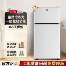 小冰箱一级能效小型家用宿舍租房用迷你省电办公室双门电冰箱