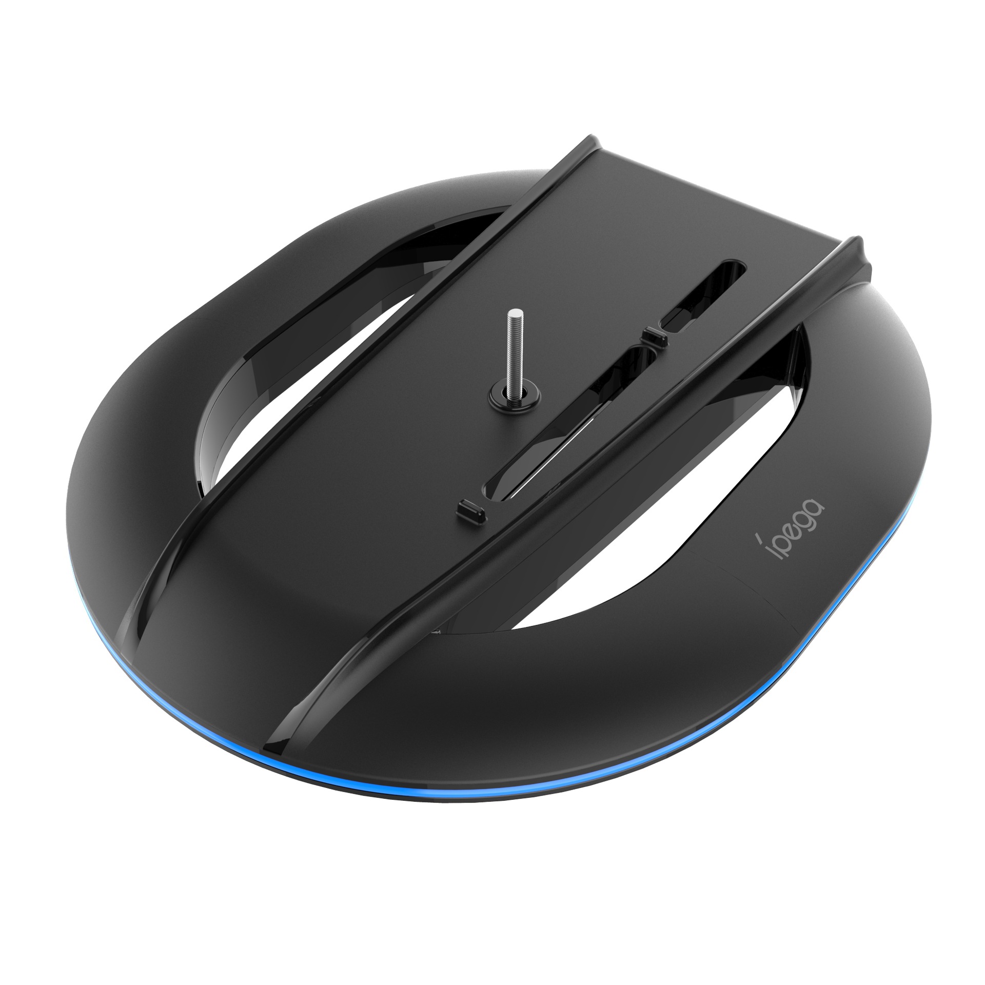 PS5 Pro/Slim Vertical Stand RGB 14 Modes Optional 2 USB Ports Anti-Slip Base