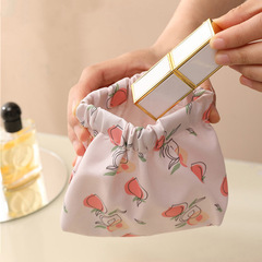 New Portable Women's Makeup Bag, Large Capacity Storage Bag, Cute Style, High-Quality Skincare Storage Bag