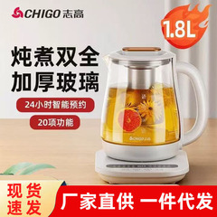 志高智能养生壶炖煮一体恒温壶办公室全自动玻璃煮煎药壶养生壶