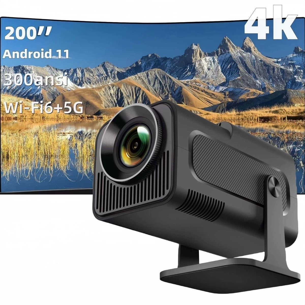 Источник фабрика короткого броска HY320mini маленький проектор для дома, гостиная, общежитие, портативный мини-проектор