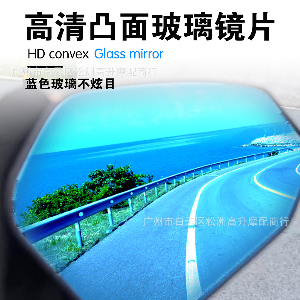 Suitable for Honda Adv350 Nwg150 Motorcycle Modified Aluminum Alloy Folding Carbon Fiber Rearview Mirror