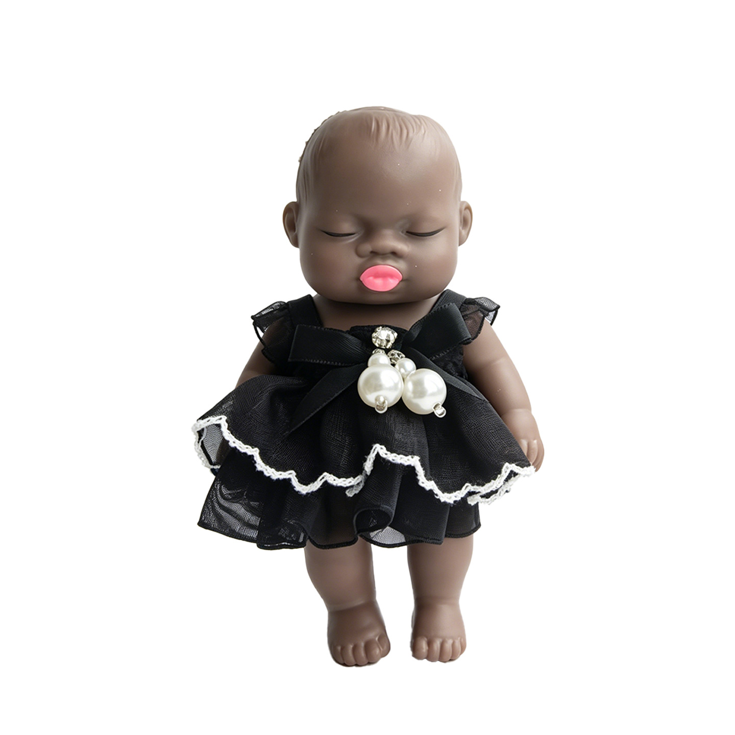 Juguetes de descompresión genuinos TPR pegamento suave para vestir muñecas muñecas de arena lindas mini muñecas