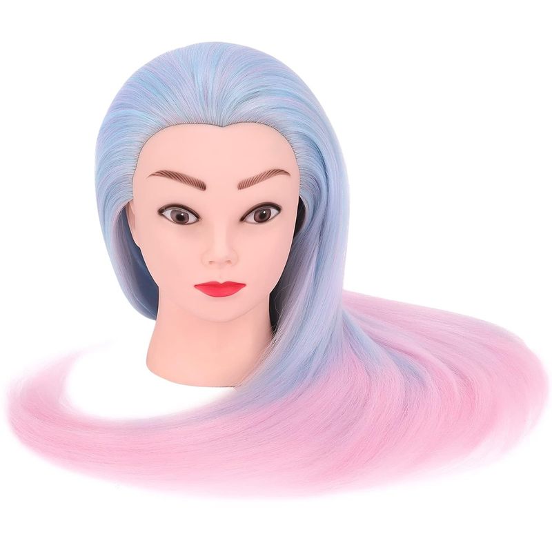トレーニングヘッド高温ワイヤーウィッグマネキンヘッド練習理髪ヘアカット指導ヘッド指導ヘッドモデル|undefined