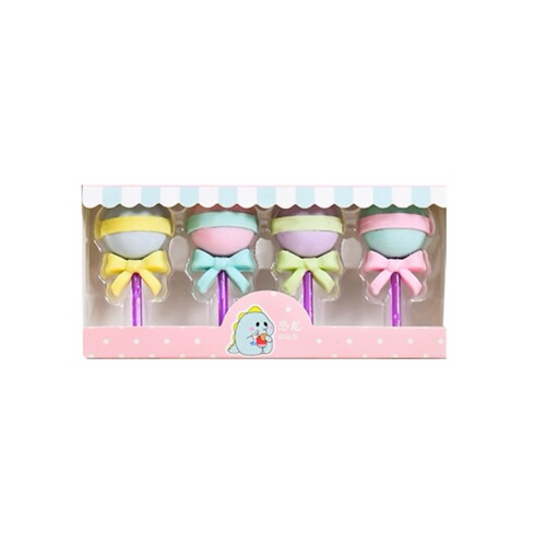 Cute cartoon eraser children's set, special creative reward for primary school students, no trace and non-toxic shape for kindergarten