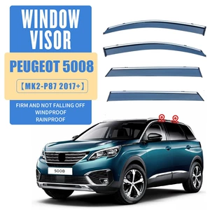 Suitable for PEUGEOT 5008 Window rain shield rain eyebrow PEUGEOT 5008 Window visor