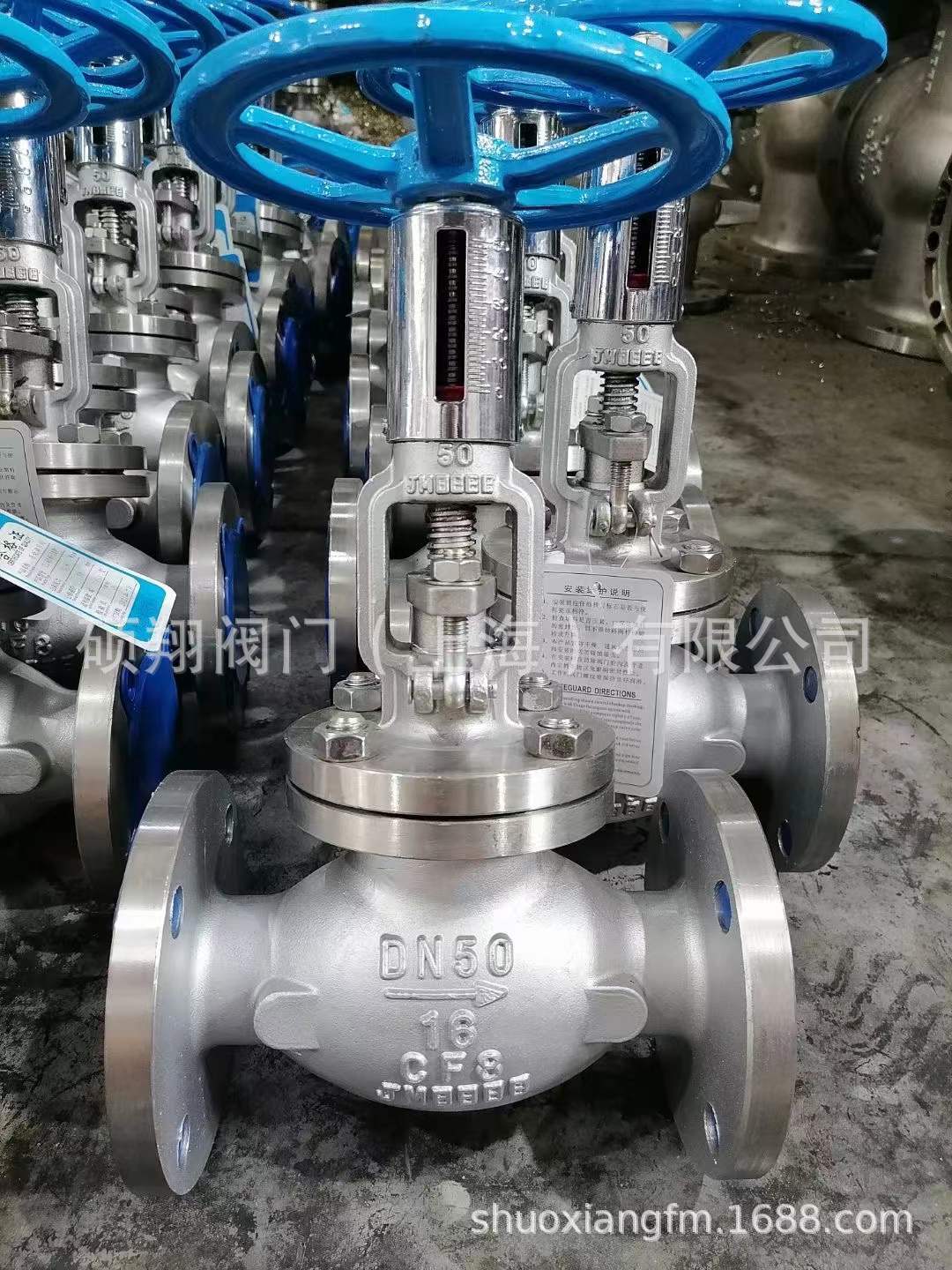 T40H不锈钢手动调节阀