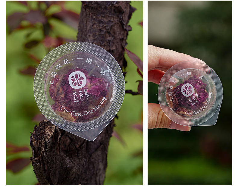 Astragalus Red Ginseng Longan Five Red Tea 10 Mini Cans Gift Box Hot Brew Herbal Flower Tea 60g specifications
