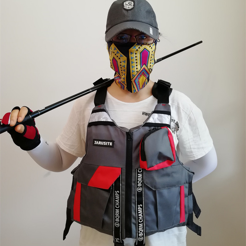 佳瑞斯特戶外涉水運動便攜背心漂流釣魚服出海衝浪馬甲游泳救生服