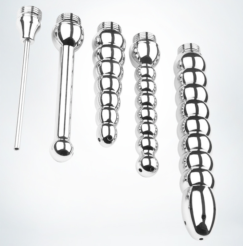 Stainless Steel Anal and Vaginal Irrigator, Body Cleaning Enema Device, Silver — detail image 13