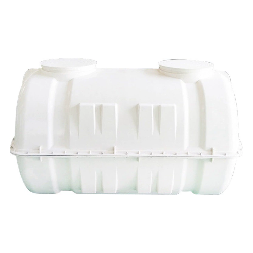 Септик из стекловолокна с тремя сетками. Новый сельский туалет.