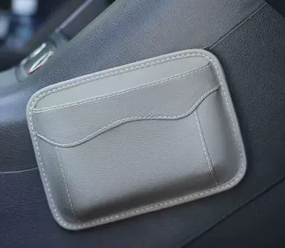 Pouch, Card Holder, Direct from – Multimediya və saxlama aksesuarları - gray-pebbled-leather