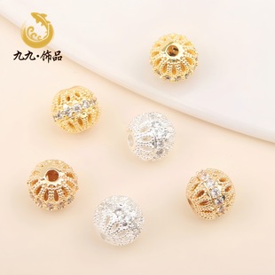 18k����ɫ΢��ʯ�U���ʯ�����diyˮ���ֹ������Ʒ������l