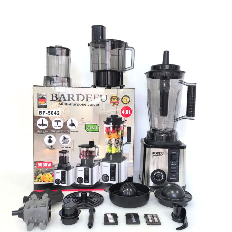8in1blender纯铜4L跨境搅拌机商用不锈钢大功率绞肉碎冰榨汁机|undefined