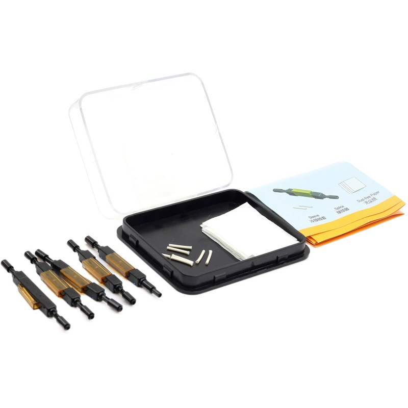 Волоконно-оптический холодный разъем Yite L925B, универсальный быстрый разъем для голого волокна, разъем для телекоммуникационного класса, док-станция