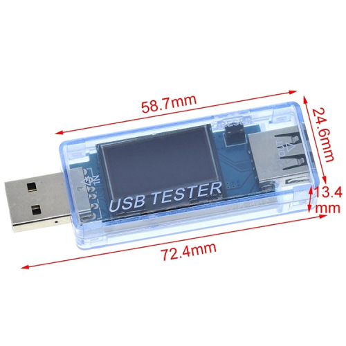 MX17 tester USB charging current/voltage tester detector USB voltmeter ammeter