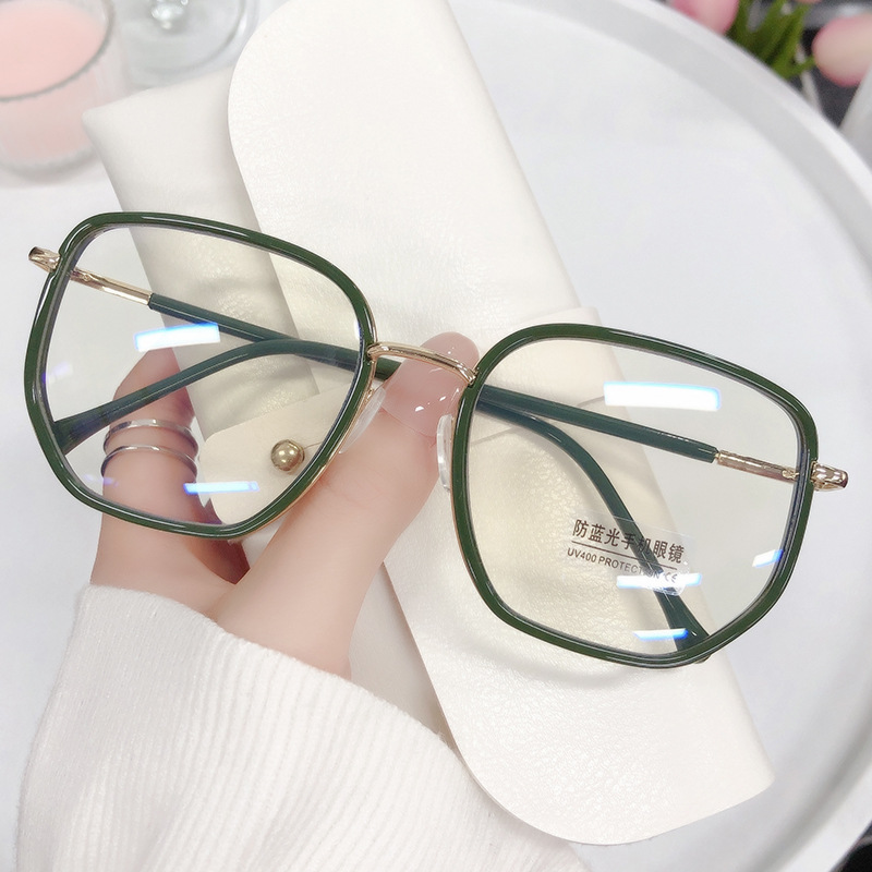 新款时尚潮流防蓝光眼镜架 小红书同款ins平光镜素颜街拍眼镜框