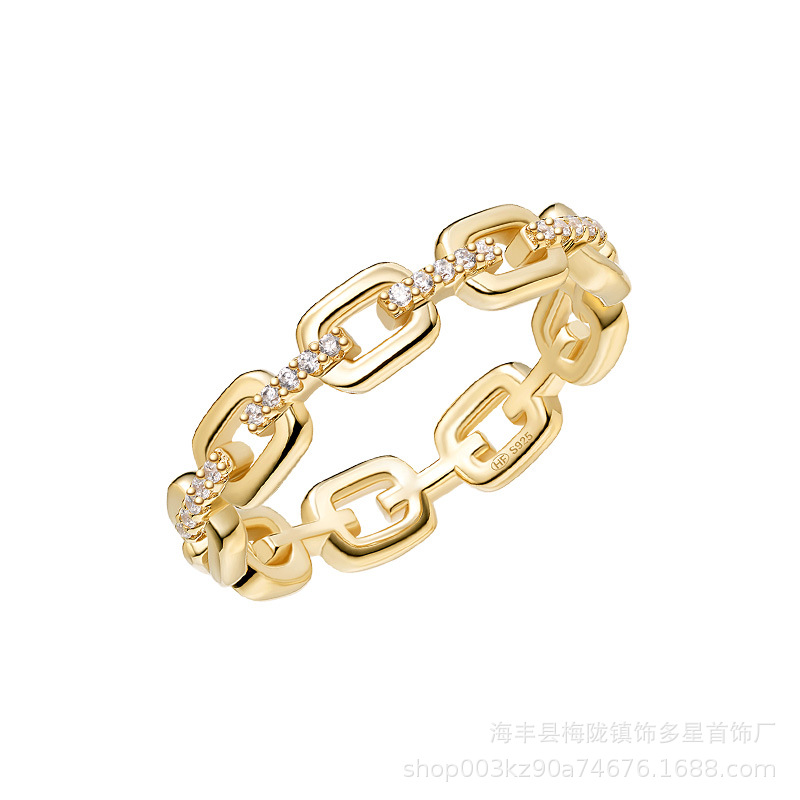 新商品のHEFANGはどこの純銀の輪の指輪の小さい大衆の軽い豪華な女性のバレンタインデーの贈り物のメーカーが代行しますか?