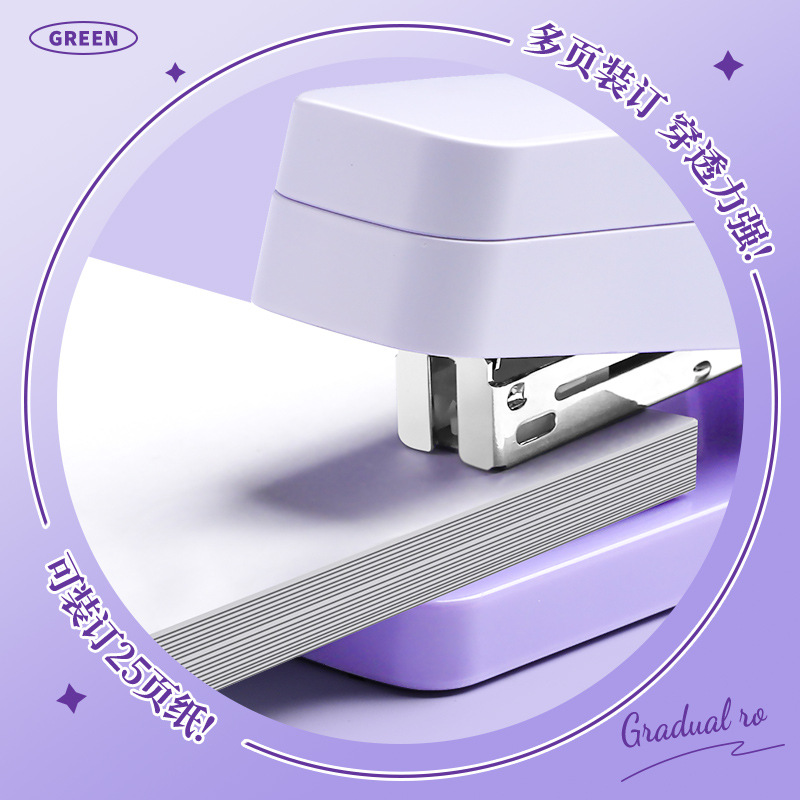 grapadora giratoria grapadora para estudiantes grapadora de oficina gran máquina de grapa de engrosamiento pesado tipo multifunción doméstica