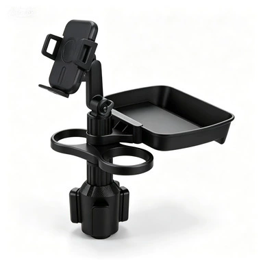 cup holder, beverage rack, upgraded – Car cup holder/beverage holder - b06-car-mounted-tray-and-cup-holder-universal-round-cup-holder