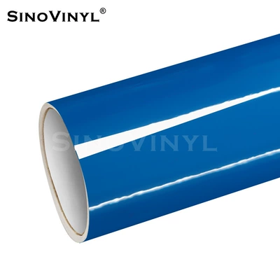 Three-Layer Glossy Color-Changing Film Light Automotive Film - 152-18m-highlight-bright-blue