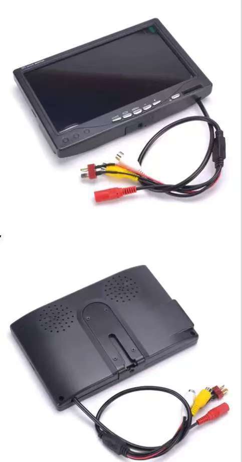 7inch High-definition mini portable VGA HDMI small TV desktop monitor for home and car use