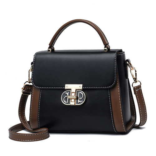  stitching texture Internet celebrity women's shoulder bag spring new cross-border bag versatile small square bag one piece drop shipping