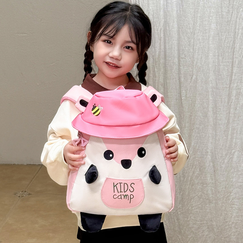 2025 nueva mochila infantil caricatura adorable ardilla mochila para niños y niñas jardín de infantes mochila de escolares