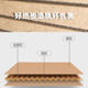 Flying Machine box spot wholesale extra hard clothing cosmetics packaging box tempered film mobile phone case packaging corrugated paper box