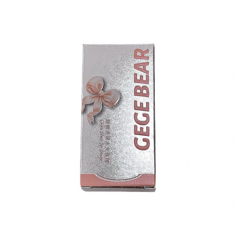 Бальзам для губ (Cegebear) в стеклянной тубе, шелковистый увлажняющий блеск с милым медвежьим подвесом, интенсивное увлажнение