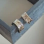 小众纹理时髦复古耳环