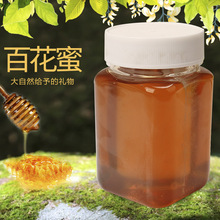 厂家蜂蜜批发 百花蜜500g瓶装蜜网红直播土蜂蜜一件代发 蜂场直发
