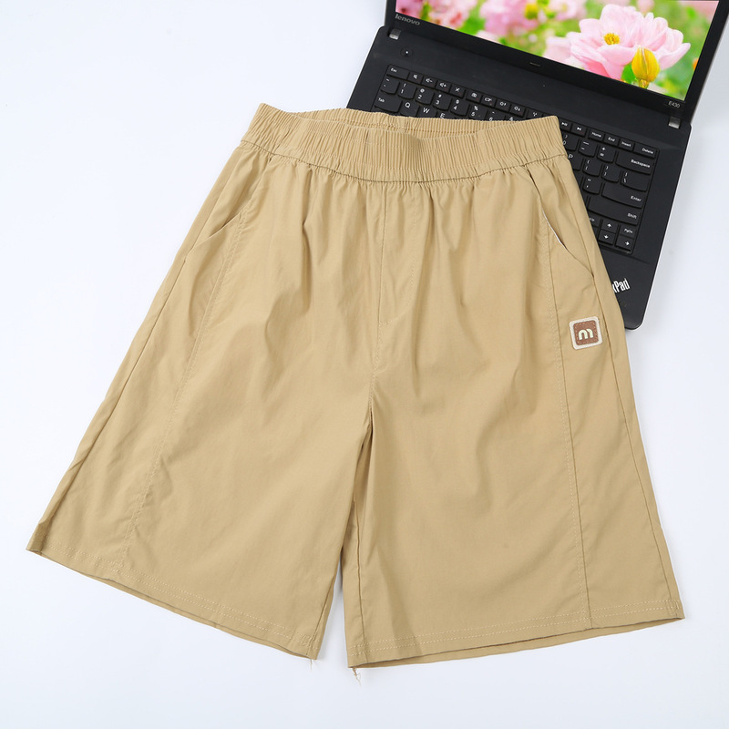 Combed Cotton Elastic Sports Shorts for Women, Summer Thin New Style, Five-Point Pants, Wide-Leg Loose Casual Shorts for Outdoor Wear Combed Cotton Elastic Sports Shorts for Women, Summer Thin New Style, Five-Point Pants, Wide-Leg Loose Casual Shorts for Outdoor Wear
