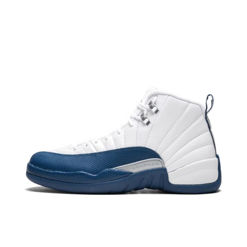 Comercio exterior Putian transfronterizo aj12 Chicago toro negro y blanco Gama azul negro y púrpura azul real Joe 12 zapatillas de baloncesto para hombres y mujeres