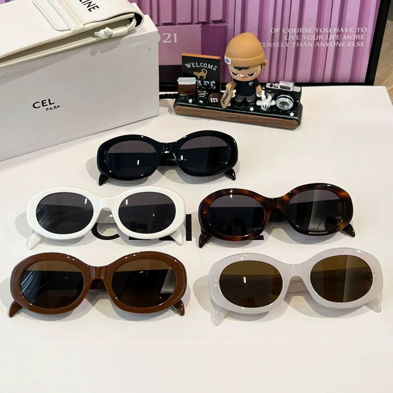 Новые очки-солнцезащитные CELIN Triumph Suitage анти-ультрафиолетные эллиптические очки в коробке, высокий оригинал 40194