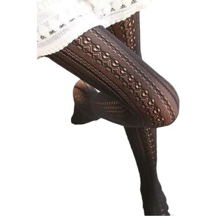 New Lolita fashion lace pantyhose Japanese JK cute hollow socks white breathable adult stockings