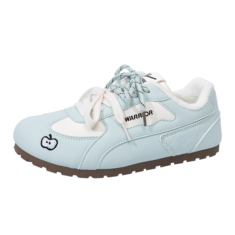 Zapatos de capacitación calientes de invierno de 2025 nuevos zapatos de algodón cómodos, suaves y versátiles, zapatos de moda de alta calidad para mujeres