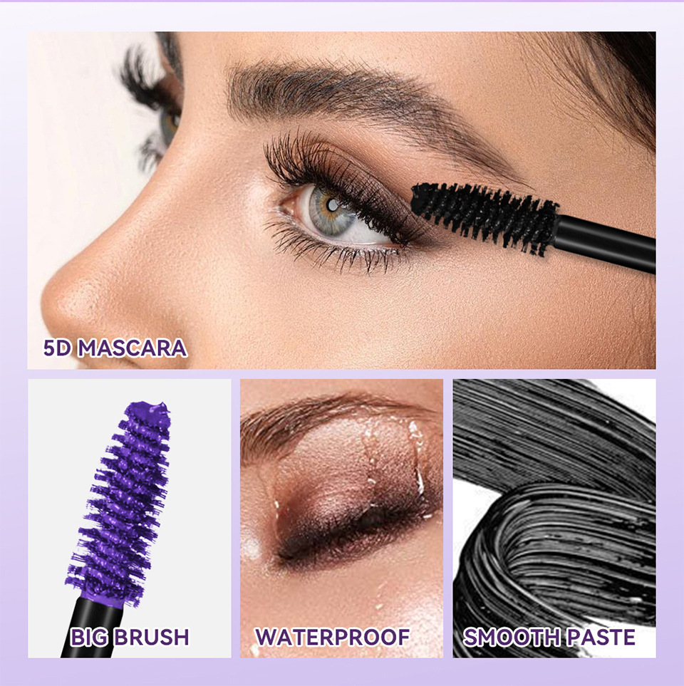 Lakerain Colored Mascara Long Curly eyelash Base Cream Application Scenario