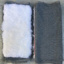 厂家供应批发新款羊毛护膝澳洲绵羊皮皮毛一体加厚保暖护膝