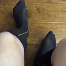 ZNINEG 侧边金线条宽条系列 黑色 藏青可选 丝滑正装长筒男士丝袜