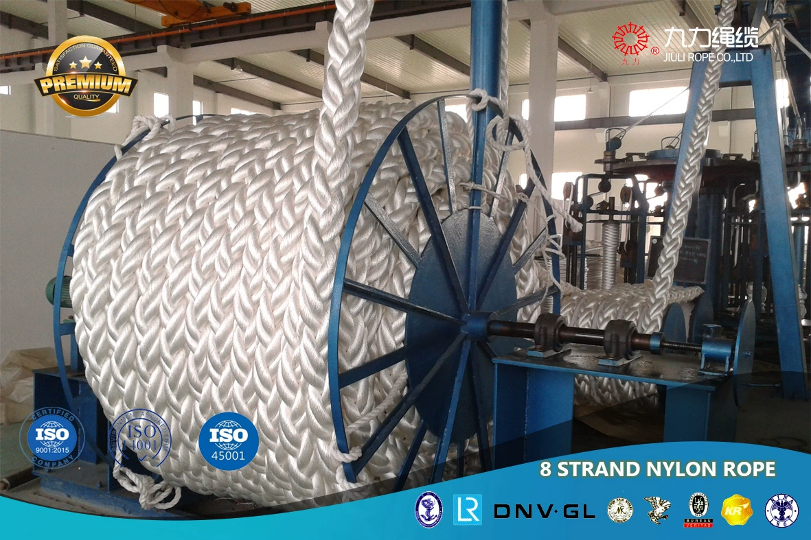 Восьмипрядная нейлоновая веревка PA веревка полиамидная веревка нейлоновая веревка полипропиленовая веревка белый полиамид