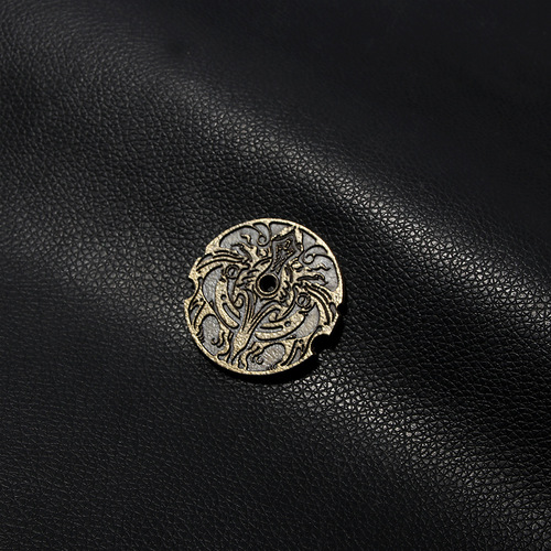 Demon Hunter board game Cthulhu Yellow King Hastur's Eye badge game currency fantasy metal coin