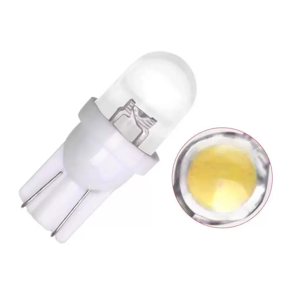 Автомобильный светодиодный фонарь T10 Demonstrate Light Light Light LED Round-headed straw hat light reading light tail lantern light 1LED lantern light